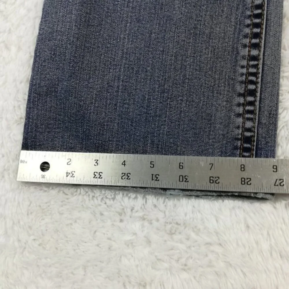 Silver Womens Jeans Suki Boot Cut Denim Blue Indigo Wash Low Rise Whiskering 29 - Picture 10 of 13